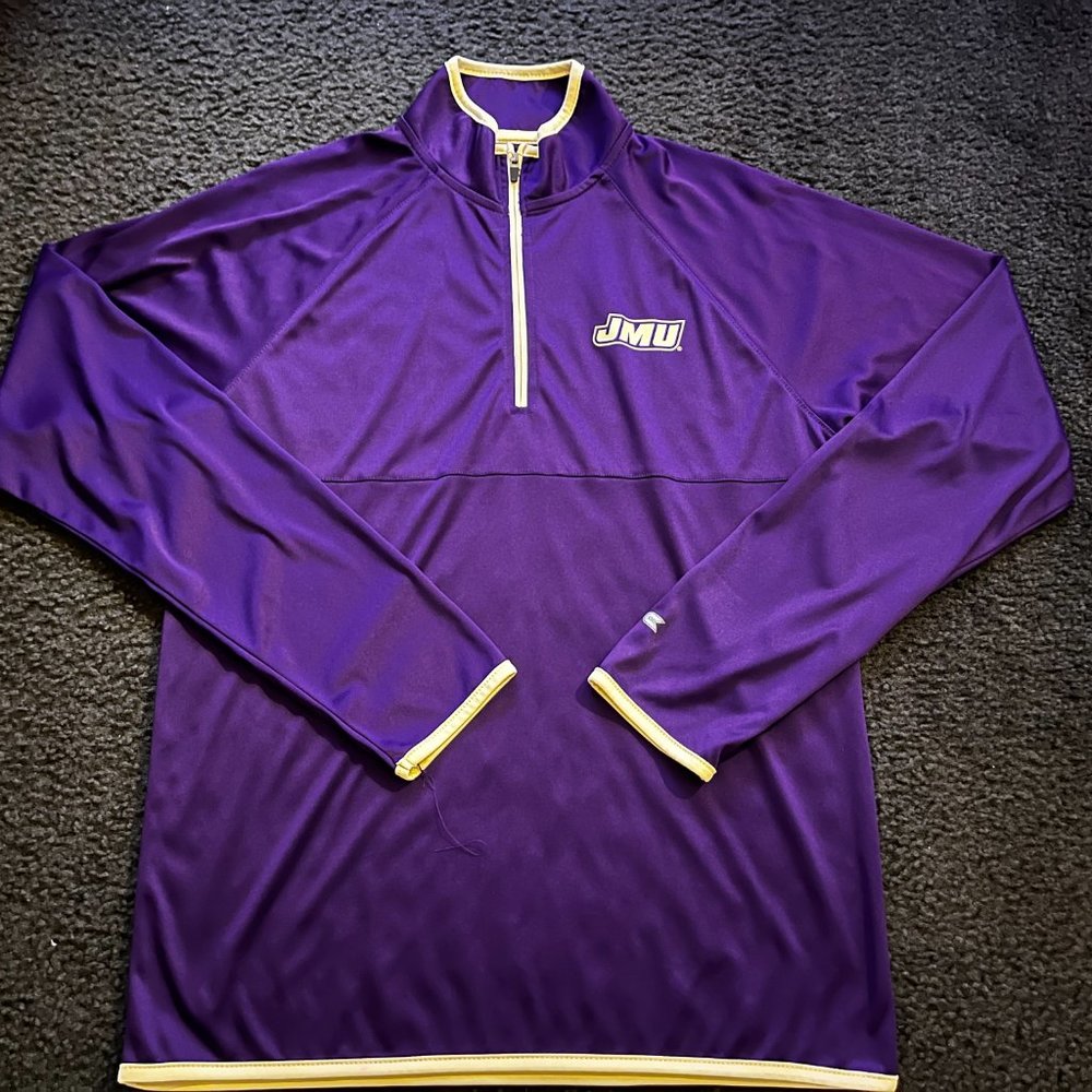Men's Lightweight James Madison University 1/4th Zip Size Small
